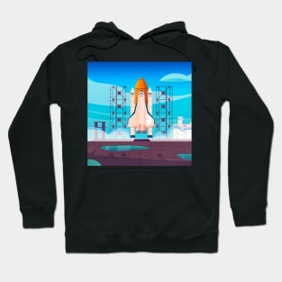 Rocket Launching Site Hoodie